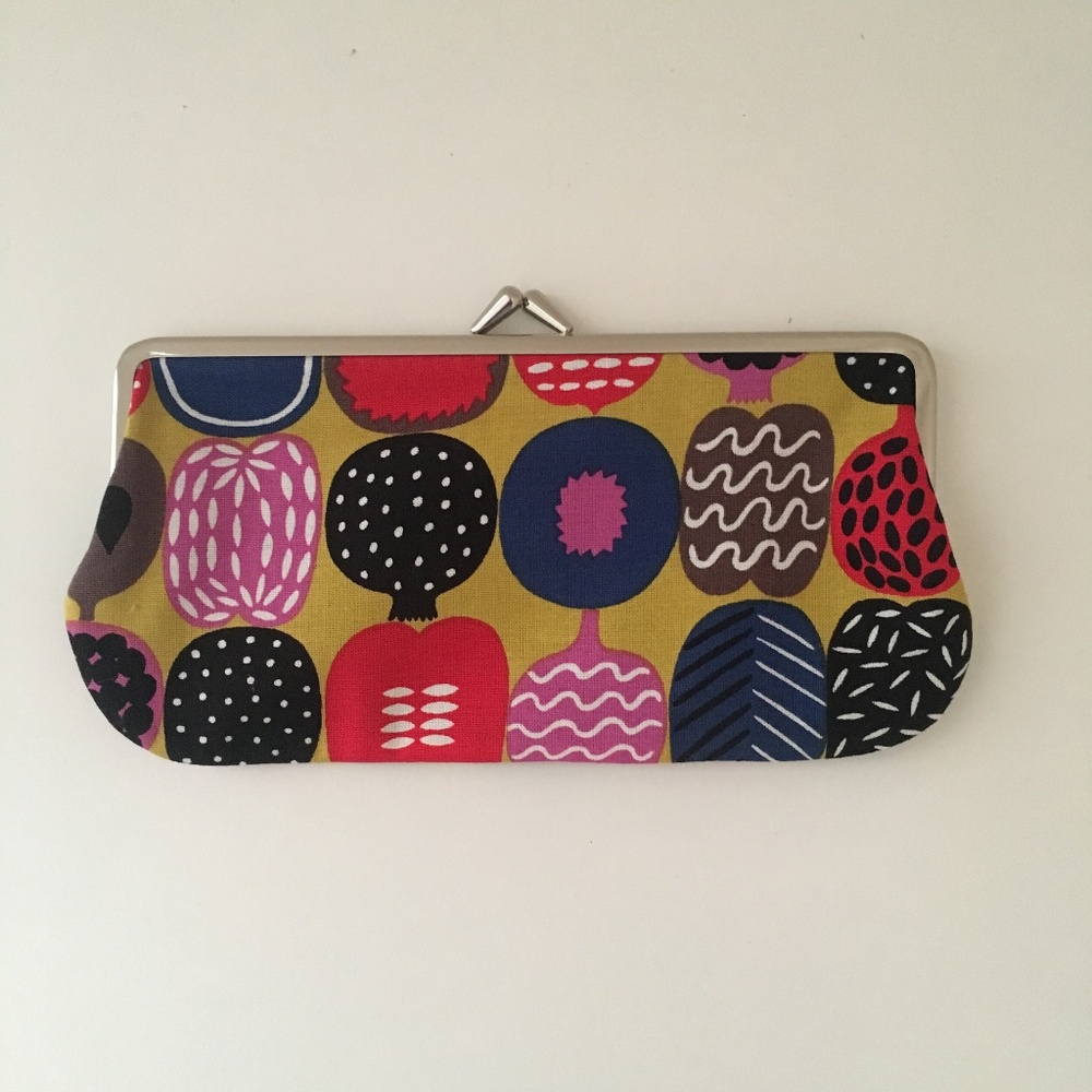 Marimekko Kompotti print rectangular coin purse